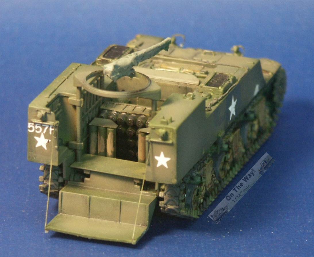 US Army M12 Gun Motor Carriage kits and M30 Ammunition Carrier